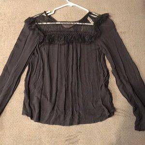 Cute dark grey blouse